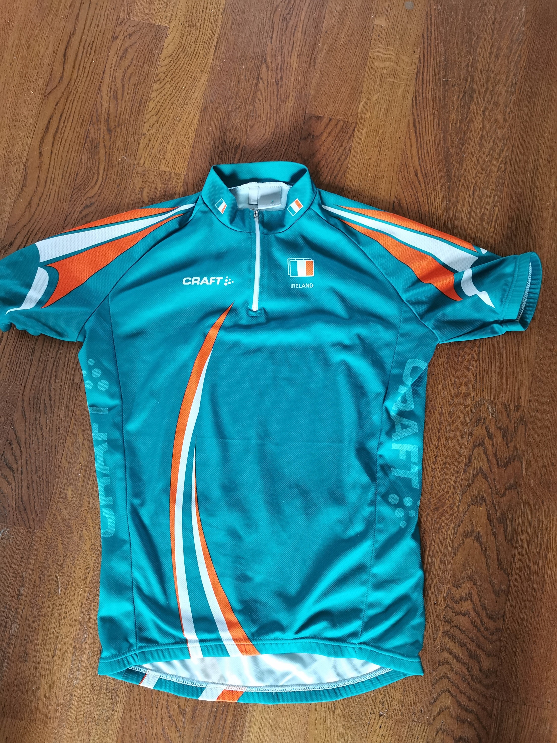 Vintage Cycling Jersey Team Ireland by Craft