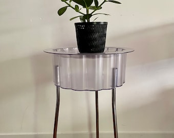 Vintage Ikea Hatten multifunctionele bijzettafel met opbergvak