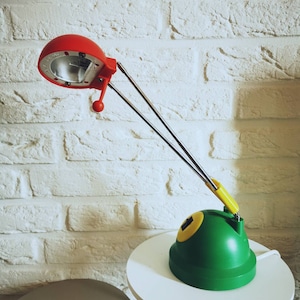 Vintage 80s Memphis Style design lamp, pop art