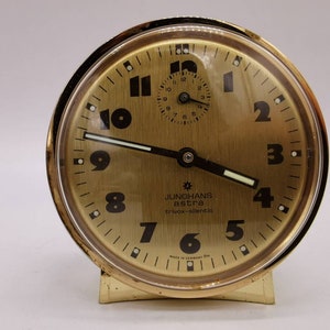 Vintage 1950s Junghans alarm clock