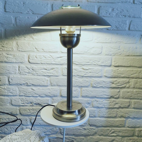 Space age mushroom table lamp