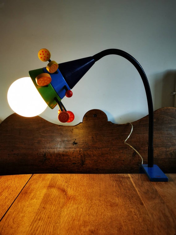 verbrand reservering Wiskundig Reeks houten klemlampen voor kinderkamer door Haba Duitsland - Etsy  Nederland
