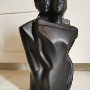 Sculpture ceramic 80s style of Lindsey balkweill, postmodern design