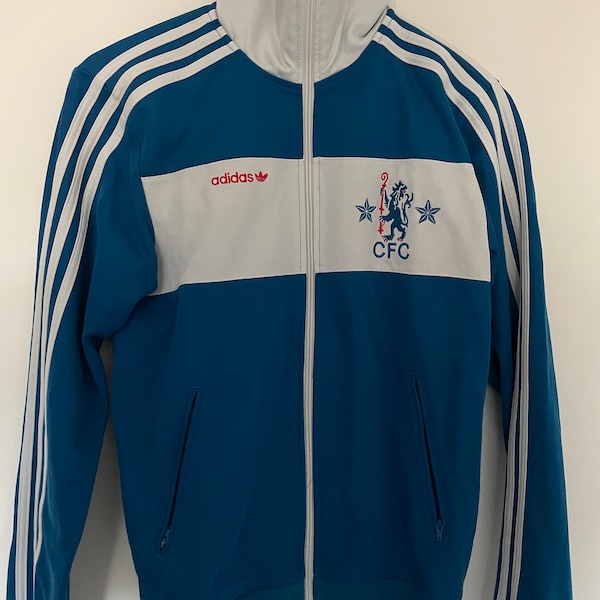 Vintage Adidas Beckenbauer Chelsea chaqueta de pista