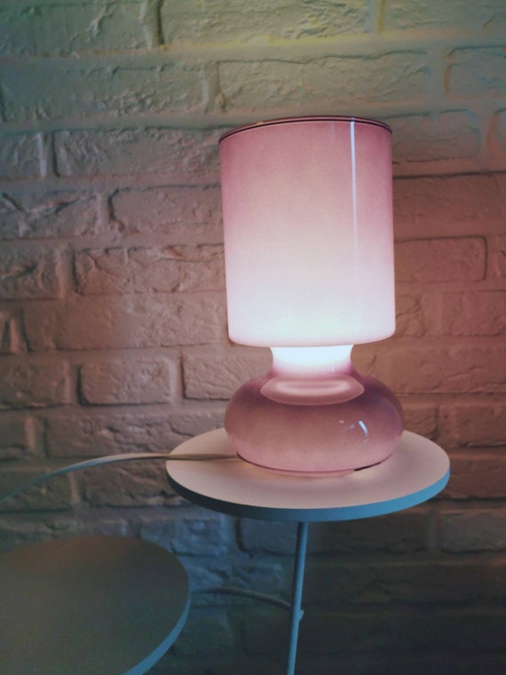 Vintage ikea glass lamp deals