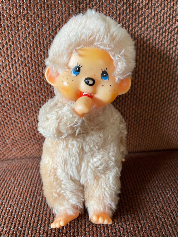 ベビークラブ モンチッチ 初代 1974 希少 ぬいぐるみ 猿 人形 サイズ 8