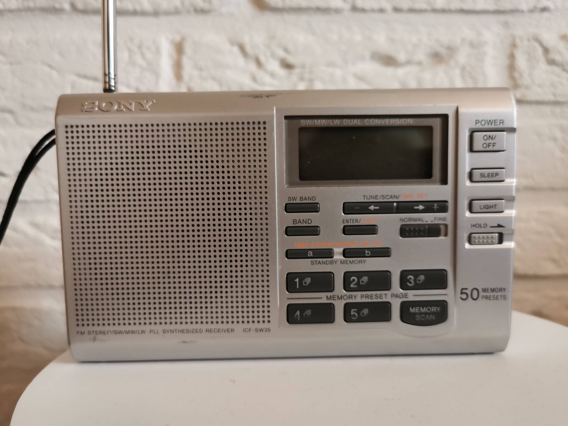 Vintage 90s World Radio Sony Icf Sw 35 Etsy Hong Kong