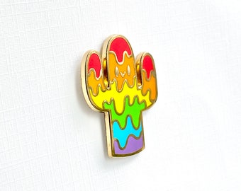 Charity Pin: The Proud Cactus Gold Hard Enamel Pin