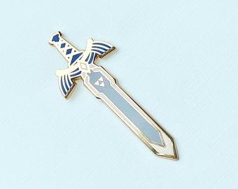Master Schwert Emaille Pin | Legend of Zelda - Zelda Geschenk - Zelda Pin - Zelda Schmuck - Zelda Emaille Pin - Breath of the Wild - Nintendo Pin
