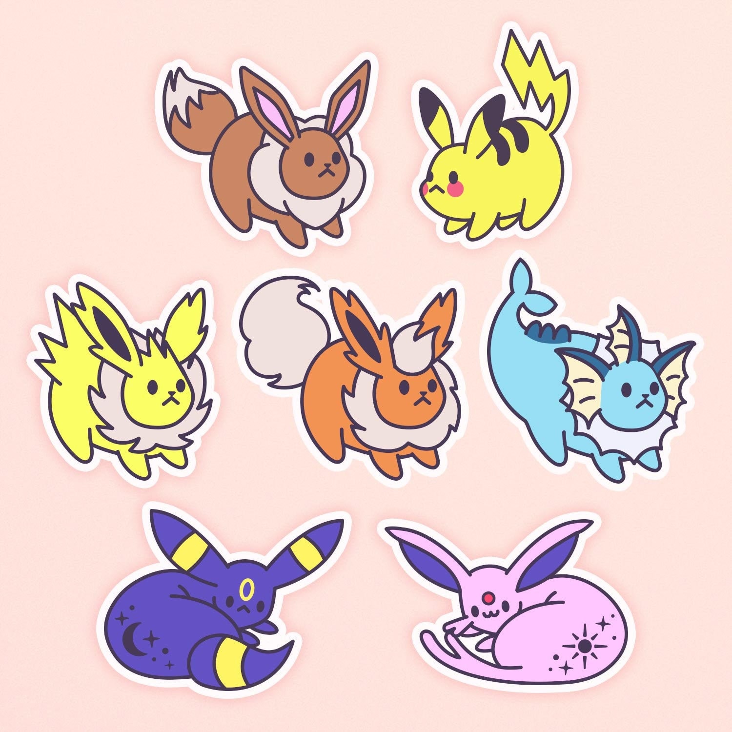 Pokemon Eeveelution Pins – Shut Up And Take My Yen