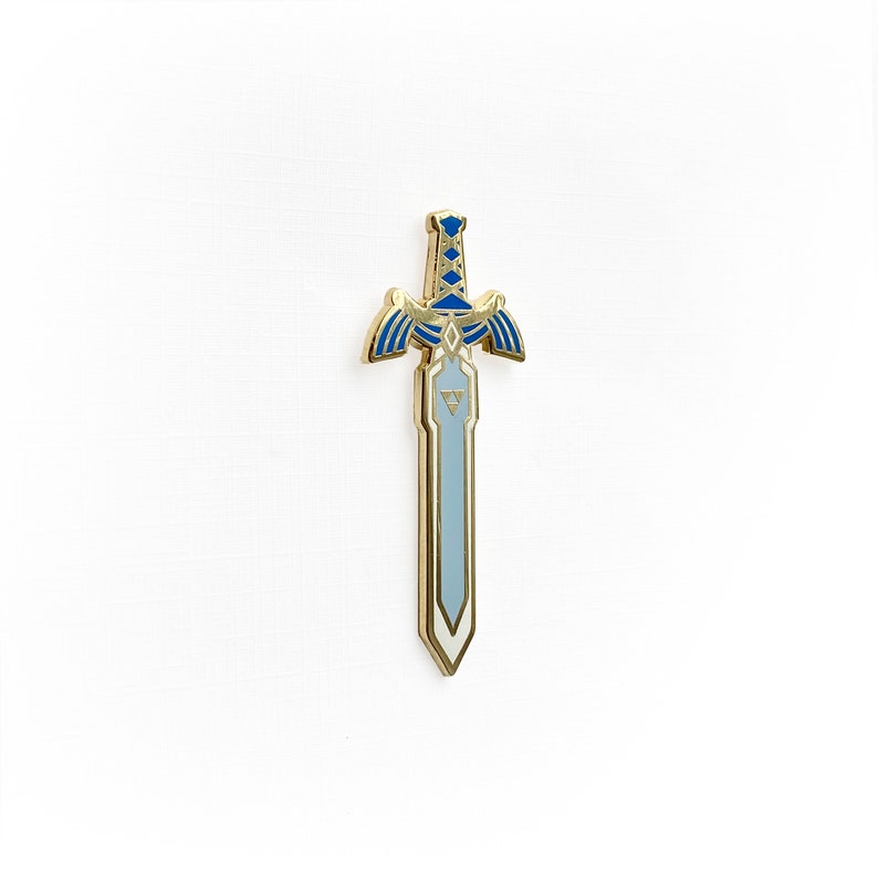 Master Sword Enamel Pin Legend of Zelda Zelda Gift Zelda Etsy