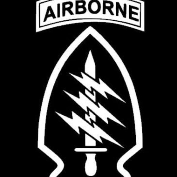 US Army Special Forces  Decal