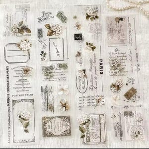 Crea with Gaby |Vintage Memories Vol2 KISS CUT pet tape SAMPLE | 100 cm loop