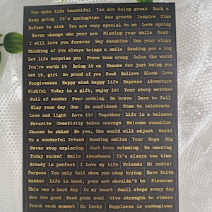 Adesivi con citazione (4) | con lamina d'oro per scrapbooking junkjournaling