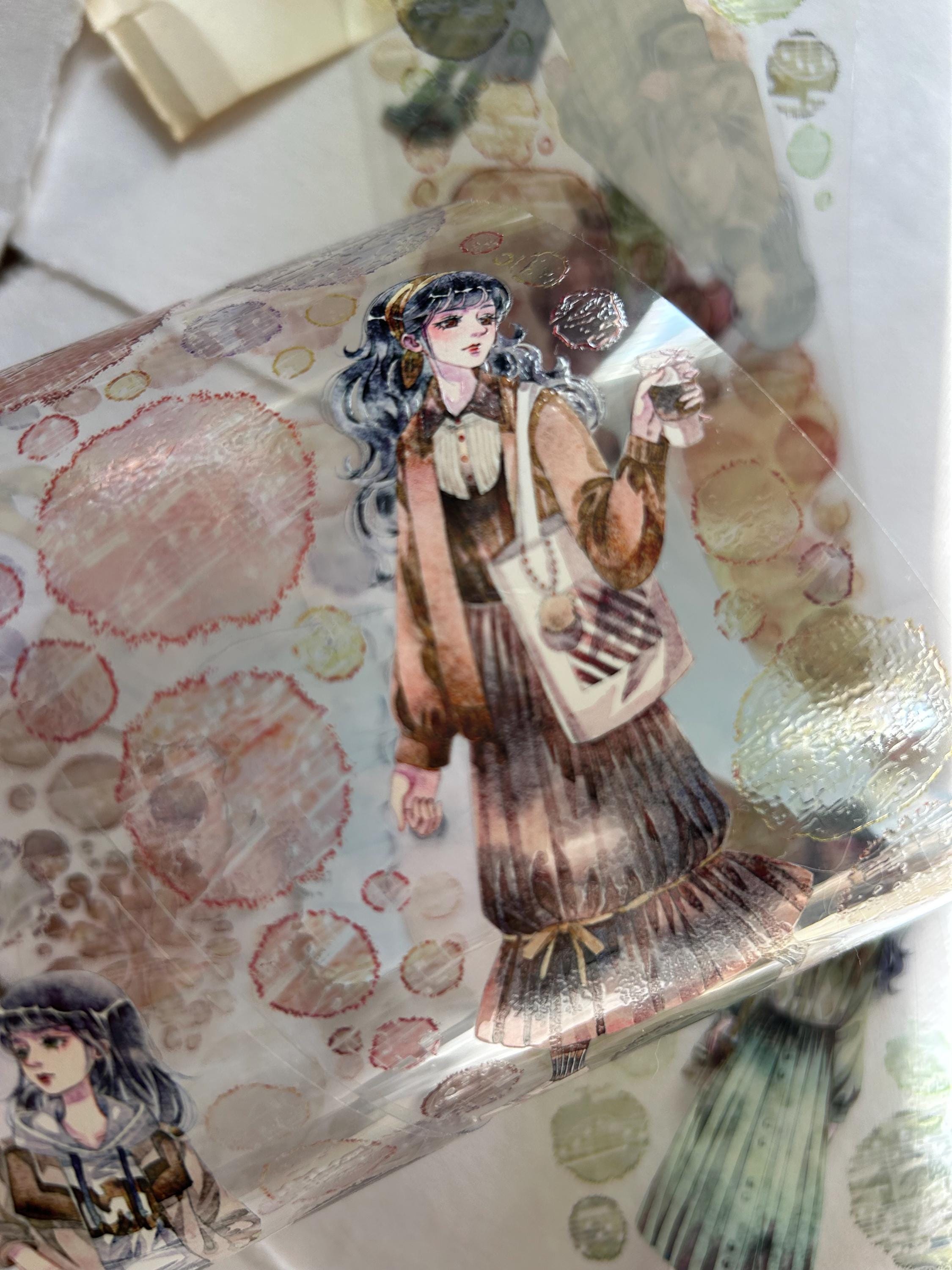 グオモモレトロヴィンテージガールズ | PETテープサンプル 180cmループ