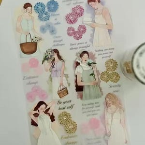 Sindhura’s craft Calm Odyssey PET tape SAMPLE | 100 cm loop