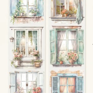Short window PET tape SAMPLE | 35 cm loop | The favor of the wind