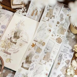 Vintage winter dating PET tape sample | 100 cm loop