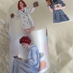 Paper Hobbies By Piscoletters PET tape sample | 65 cm loop