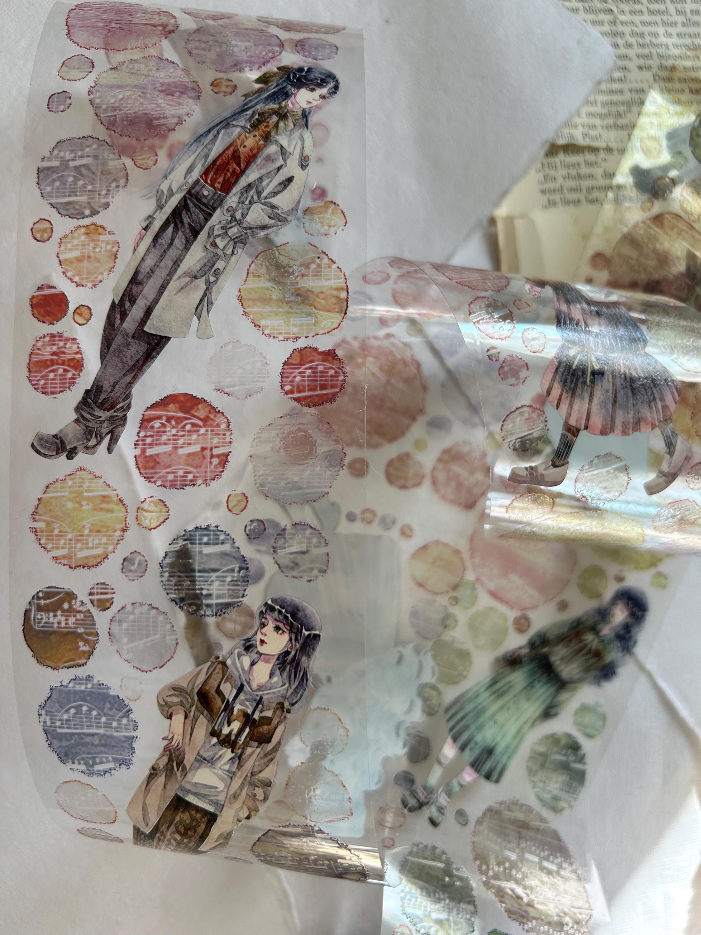 グオモモレトロヴィンテージガールズ | PETテープサンプル 180cmループ