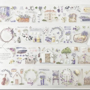 Páginas do diário | Jardim romântico de verão SAMPLE | Cano de 142 cm | papelaria para scrapbooking