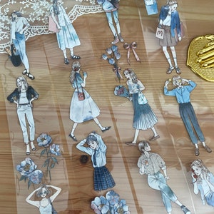 Campione di nastro PET per ragazze della vita quotidiana | cancelleria per scrapbooking