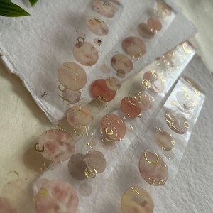 Fairy Maru Bubble 7 PET tape sample | 90 cm LOOP | creative journaling materials