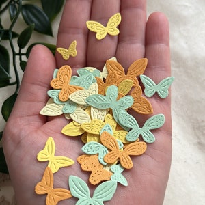 44 Stück MİNİ Schmetterlingsstanzen | Kreatives Junk-Journal-Briefpapier