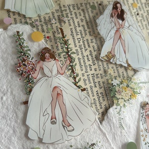 ÉCHANTILLON de ruban PET pour fille de mariage vintage | course de 100 cm