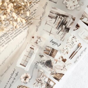 Crea with Gaby - Homebody Kiss Cut PET tape SAMPLE | 100 cm loop