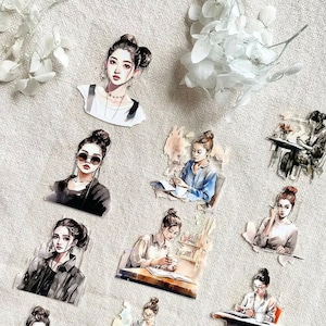 Campione di nastro PET Neverland Bun Girl | creazione di biglietti per l'inserimento nel journal di album