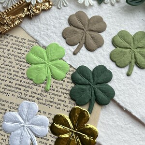 Trèfle 3D 6 pièces par paquet | matériel de scrapbooking décoratif