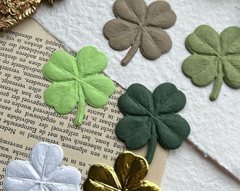 3D Clover 6 pcs per pack | decorative scrapbook materials