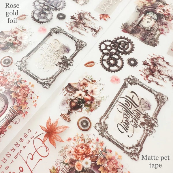 Falling for Fall PET tape sample | journalpages scrapbook journaling stationery