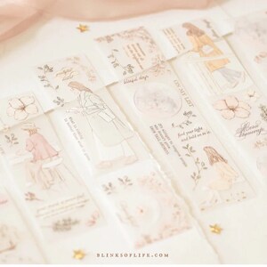 Blinks of Life | Life Story 4 PET tape SAMPLE | 100 cm loop | scrapbooking journaling stationery
