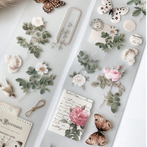 Studio By Lea - Cinta PET Vintage Rose MUESTRA | bucle de 60 cm