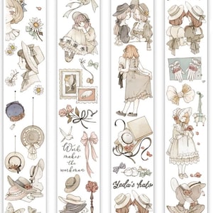 Campione di nastro PET di Yeda's Hats | Canna da 90 cm | cancelleria vintage scrapbook junkjournal