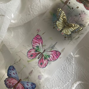 Boné de fita Washi borboleta | andar