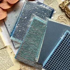 Mini paquete de malla y papel |  12 piezas