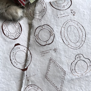 Jr.Journal - Limited Edition Plate Rose Gold Version - PET Tape SAMPLE | 100 cm loop