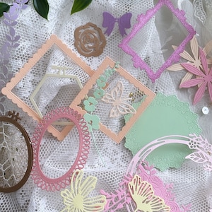 Kit de diário de cores primavera verão | 130 peças | suprimentos para scrapbook e diário, conjunto de colagem faça você mesmo