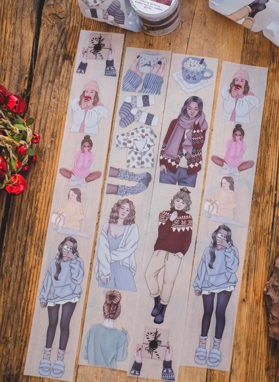 London Gifties Winter Sweater Weather Girls PET Tape - Etsy