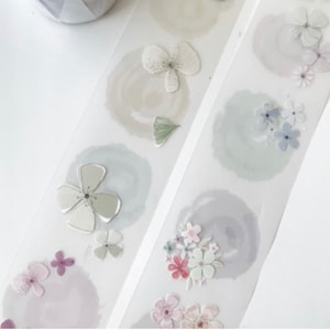 Fairy Maru Special Edition No4 PET tape sample | 165 cm loop | scrapbook journaling stationery
