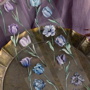Loidesign | tulipa de cor legal | fita de boné