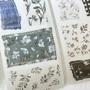 Pion | Die cut washitape SAMPLE | 100 cm loop
