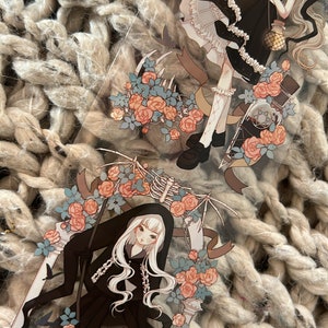 Fairy witch PET tape sample | 74 cm LOOP | creative journaling stationery