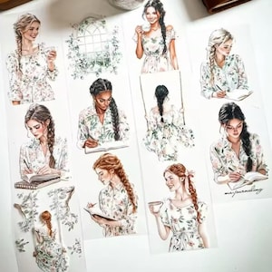 Ma.Journaling | Vintage Sweet Spring PET tape SAMPLE | 100 cm loop
