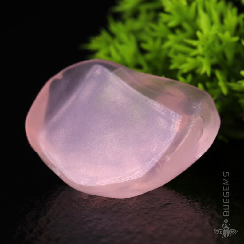 Collana Con Ciondolo In Quarzo Rosa Naturale E Argento 925 - Fatto A Mano, Forma A Pera, Gioiello Energetico Per Donne - 2