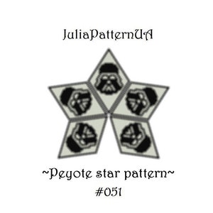 Space war 3D peyote star pattern Peyote beading patterns Beaded star patterns Miyuki delica beads 11 Seed bead patterns