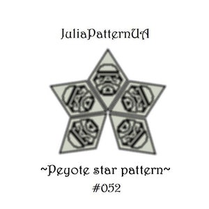 Space war 3D peyote star pattern Peyote beading patterns Beaded star patterns Miyuki delica beads 11 Seed bead patterns
